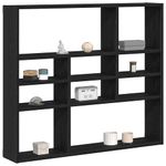 Casa si Gradina - Mobilier - Biblioteci si rafturi - Rafturi - Raft de perete, stejar negru, 90x16x78 cm, lemn prelucrat - Infinity.ro