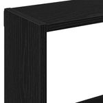 Casa si Gradina - Mobilier - Biblioteci si rafturi - Rafturi - Raft de perete, stejar negru, 90x16x78 cm, lemn prelucrat - Infinity.ro