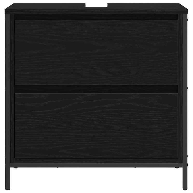 Casa si Gradina - Mobilier - Mobilier baie - Corpuri baie - Dulap pentru baie cu sertare Stejar negru 60x34,5x60 cm - Infinity.ro