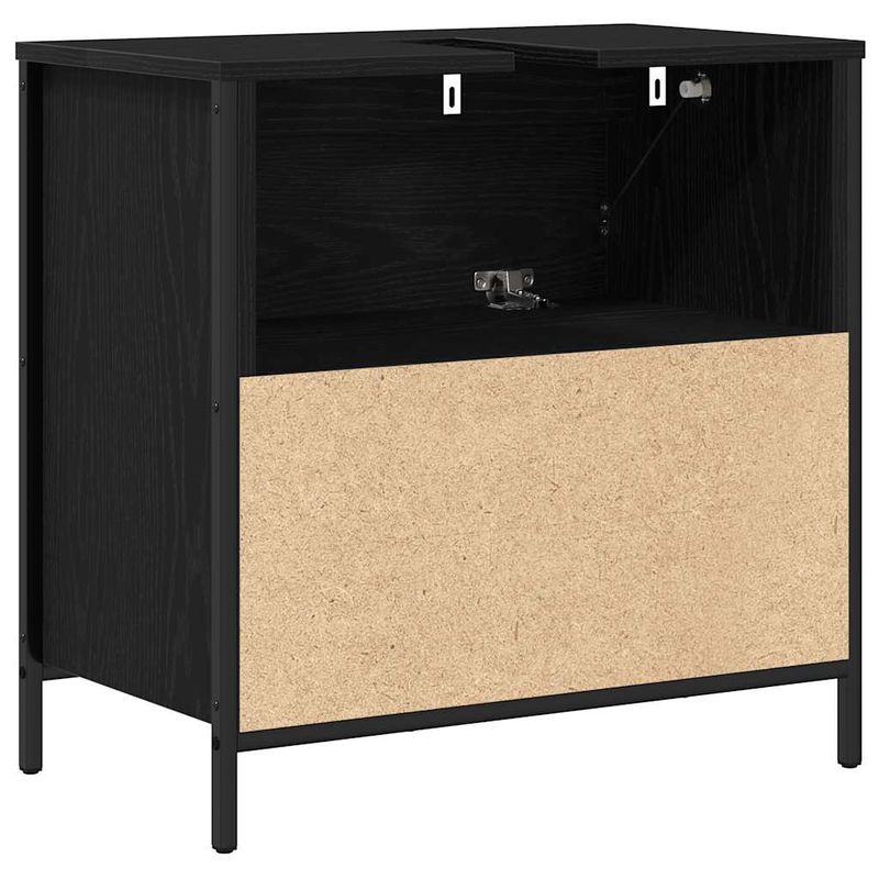 Casa si Gradina - Mobilier - Mobilier baie - Corpuri baie - Dulap pentru baie cu sertare Stejar negru 60x34,5x60 cm - Infinity.ro