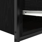 Casa si Gradina - Mobilier - Mobilier baie - Corpuri baie - Dulap pentru baie cu sertare Stejar negru 60x34,5x60 cm - Infinity.ro
