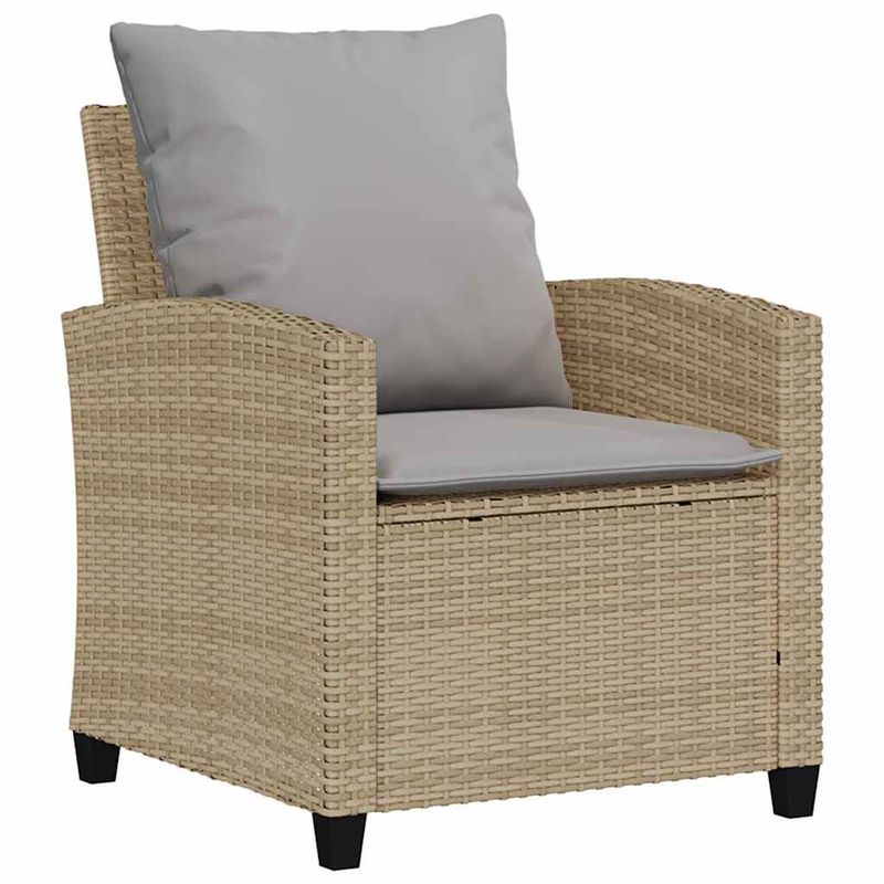Casa si Gradina - Gradina si terasa - Mobilier exterior - Seturi mobila gradina - Set canapele de gradina cu perne, 6 piese, bej, poliratan - Infinity.ro