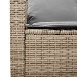 Casa si Gradina - Gradina si terasa - Mobilier exterior - Seturi mobila gradina - Set canapele de gradina cu perne, 6 piese, bej, poliratan - Infinity.ro