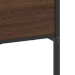 Casa si Gradina - Mobilier - Paturi si accesorii - Paturi - Cadru de pat metalic fara saltea, stejar maro, 193x203 cm - Infinity.ro