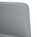 Casa si Gradina - Mobilier - Scaune si fotolii - Fotolii - Fotoliu cu cotiere, gri deschis, 53 cm, textil - Infinity.ro