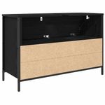 Casa si Gradina - Mobilier - Mobilier baie - Corpuri baie - Dulap pentru baie cu sertare Stejar negru 90x34,5x60 cm - Infinity.ro