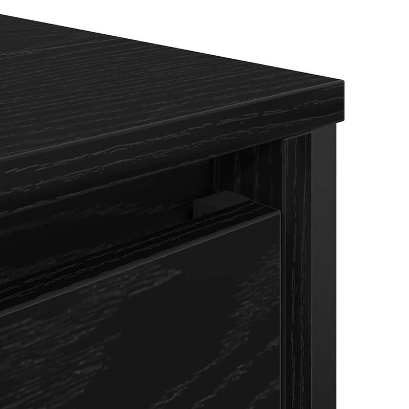 Casa si Gradina - Mobilier - Mobilier baie - Corpuri baie - Dulap pentru baie cu sertare Stejar negru 90x34,5x60 cm - Infinity.ro