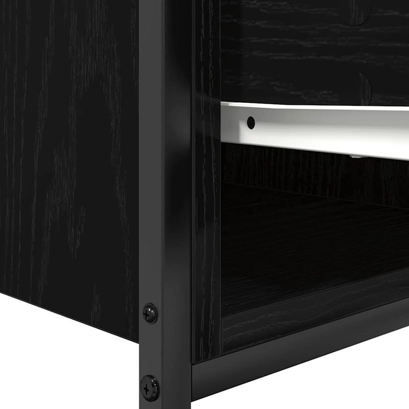 Casa si Gradina - Mobilier - Mobilier baie - Corpuri baie - Dulap pentru baie cu sertare Stejar negru 90x34,5x60 cm - Infinity.ro