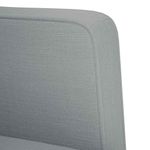 Casa si Gradina - Mobilier - Canapele si coltare - Canapele - Canapea loveseat, gri deschis, 111 cm, textil - Infinity.ro