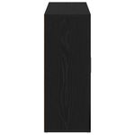 Casa si Gradina - Mobilier - Comode si corpuri - Comode - Bufeta Stejar negru 91x29,5x75 cm Lemn prelucrat - Infinity.ro