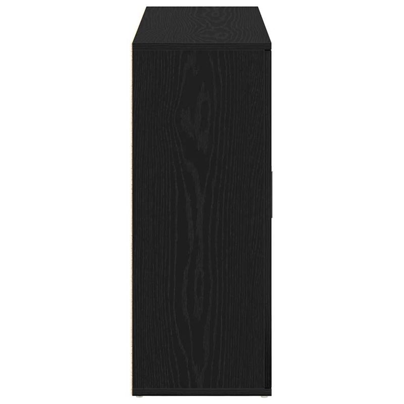 Casa si Gradina - Mobilier - Comode si corpuri - Comode - Bufeta Stejar negru 91x29,5x75 cm Lemn prelucrat - Infinity.ro