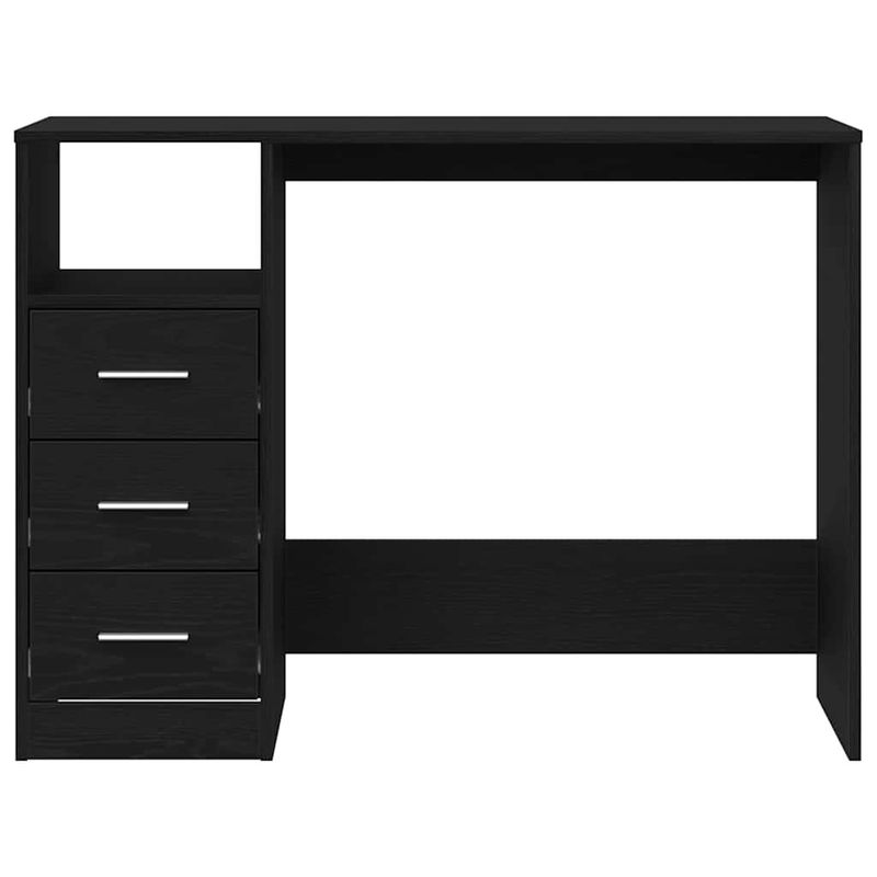 Casa si Gradina - Mobilier - Mese si birouri - Birouri - Birou cu sertare, stejar negru, 102x50x76 cm, lemn prelucrat - Infinity.ro