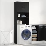 Casa si Gradina - Mobilier - Dulapuri si sifoniere - Dulapuri - Dulap pentru masina de spalat stejar negru lemn prelucrat - Infinity.ro