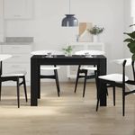 Casa si Gradina - Mobilier - Mese si birouri - Mese bucatarie si dining - Masa de sufragerie din stejar negru 120x60x76 cm lemn prelucrat - Infinity.ro