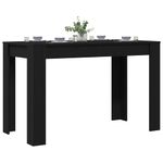 Casa si Gradina - Mobilier - Mese si birouri - Mese bucatarie si dining - Masa de sufragerie din stejar negru 120x60x76 cm lemn prelucrat - Infinity.ro