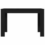 Casa si Gradina - Mobilier - Mese si birouri - Mese bucatarie si dining - Masa de sufragerie din stejar negru 120x60x76 cm lemn prelucrat - Infinity.ro