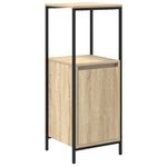 Casa si Gradina - Mobilier - Mobilier baie - Corpuri baie - Dulap de baie cu rafturi Stejar Sonoma 36x35x95 cm - Infinity.ro