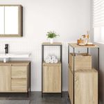 Casa si Gradina - Mobilier - Mobilier baie - Corpuri baie - Dulap de baie cu rafturi Stejar Sonoma 36x35x95 cm - Infinity.ro