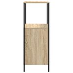 Casa si Gradina - Mobilier - Mobilier baie - Corpuri baie - Dulap de baie cu rafturi Stejar Sonoma 36x35x95 cm - Infinity.ro
