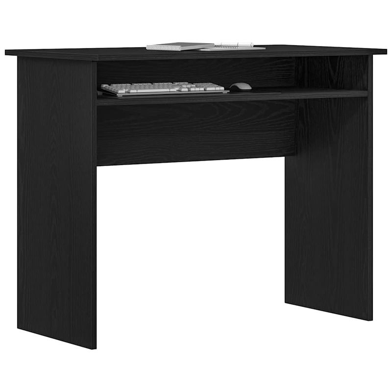 Casa si Gradina - Mobilier - Mese si birouri - Birouri - Birou, stejar negru, 90x50x74 cm, lemn prelucrat - Infinity.ro