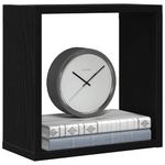 Casa si Gradina - Mobilier - Biblioteci si rafturi - Rafturi - Rafturi de perete cub 6 buc. stejar negru, 30x15x30 cm lemn - Infinity.ro