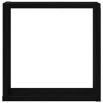 Casa si Gradina - Mobilier - Biblioteci si rafturi - Rafturi - Rafturi de perete cub 6 buc. stejar negru, 30x15x30 cm lemn - Infinity.ro