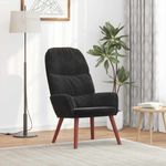 Casa si Gradina - Mobilier - Scaune si fotolii - Fotolii - Fotoliu de relaxare, negru, catifea - Infinity.ro