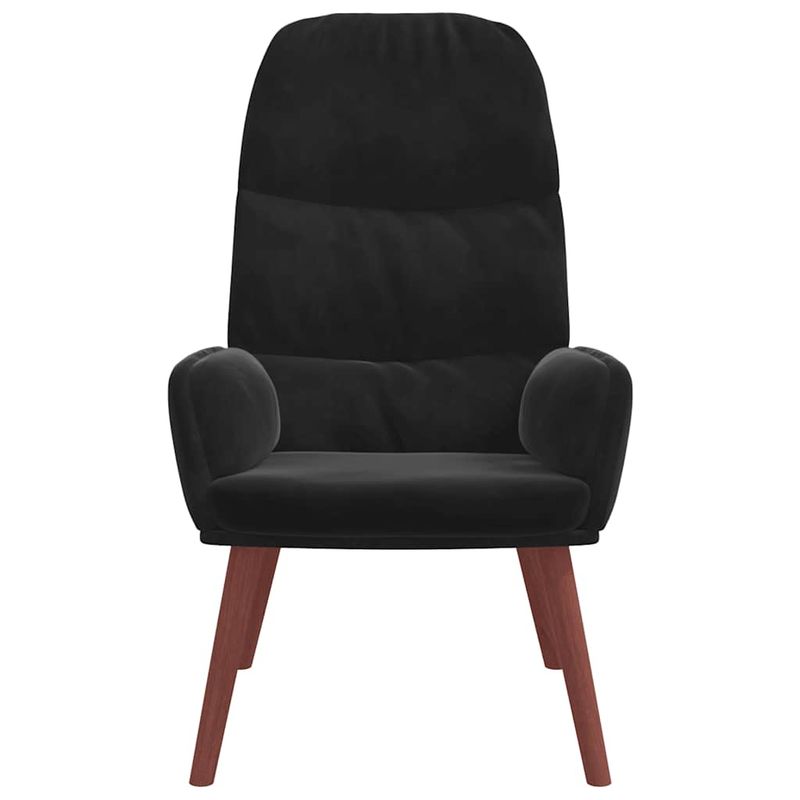 Casa si Gradina - Mobilier - Scaune si fotolii - Fotolii - Fotoliu de relaxare, negru, catifea - Infinity.ro