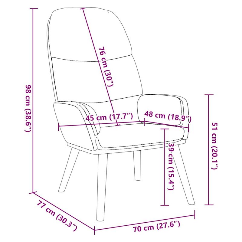 Casa si Gradina - Mobilier - Scaune si fotolii - Fotolii - Fotoliu de relaxare, negru, catifea - Infinity.ro