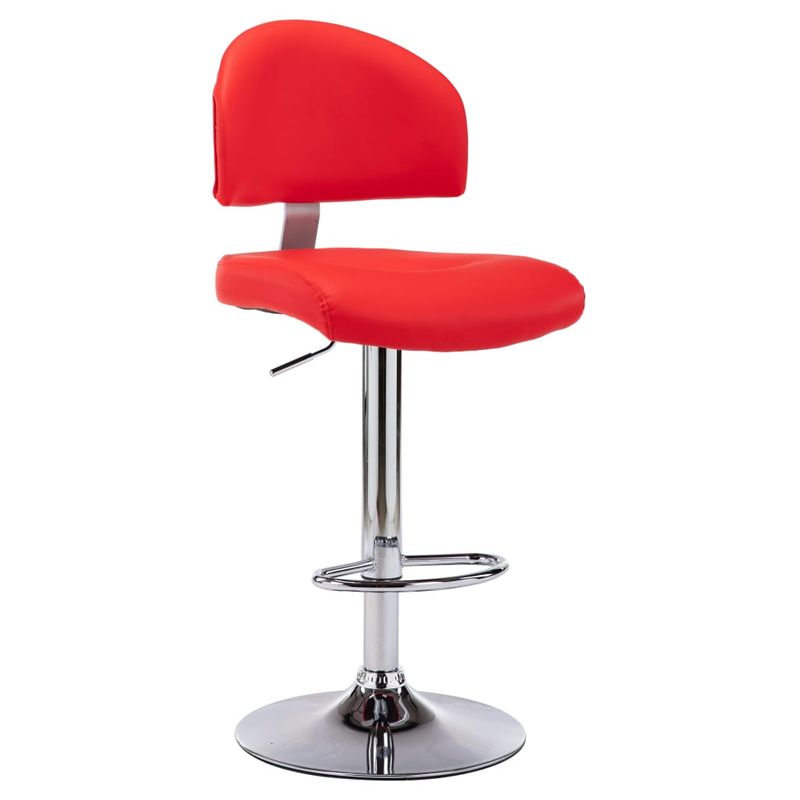 Casa si Gradina - Mobilier - Scaune si fotolii - Scaune - Scaune de bar, 2 buc., rosu, piele ecologica - Infinity.ro