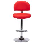 Casa si Gradina - Mobilier - Scaune si fotolii - Scaune - Scaune de bar, 2 buc., rosu, piele ecologica - Infinity.ro