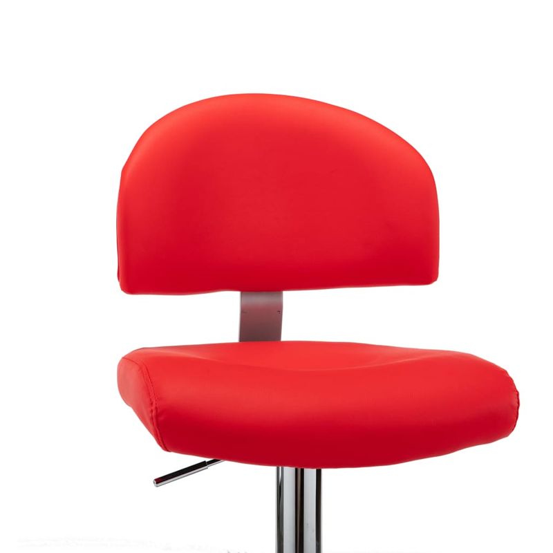Casa si Gradina - Mobilier - Scaune si fotolii - Scaune - Scaune de bar, 2 buc., rosu, piele ecologica - Infinity.ro