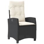 Casa si Gradina - Gradina si terasa - Mobilier exterior - Seturi mobila gradina - Set mobilier de gradina cu perne, 7 piese, negru, poliratan - Infinity.ro