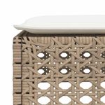 Casa si Gradina - Gradina si terasa - Mobilier exterior - Seturi mobila gradina - Set canapele de gradina, 8 piese, cu perne, bej, poliratan - Infinity.ro