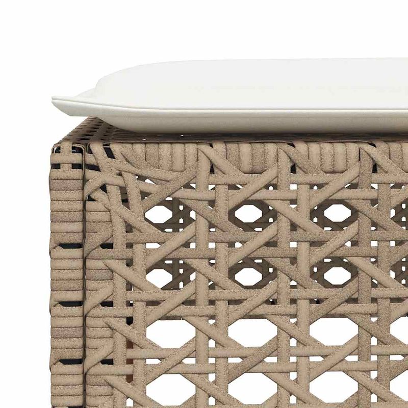 Casa si Gradina - Gradina si terasa - Mobilier exterior - Seturi mobila gradina - Set canapele de gradina, 8 piese, cu perne, bej, poliratan - Infinity.ro