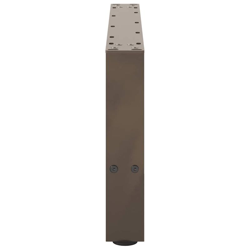 Casa si Gradina - Mobilier - Feronerie si accesorii mobila - Picioare masuta de cafea otel natural 2 buc 60x(30-31) cm otel - Infinity.ro