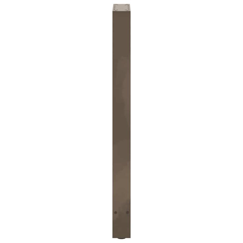 Casa si Gradina - Mobilier - Feronerie si accesorii mobila - Picioare masuta de cafea Otel natural 2 buc 50x(100-101)cm Otel - Infinity.ro
