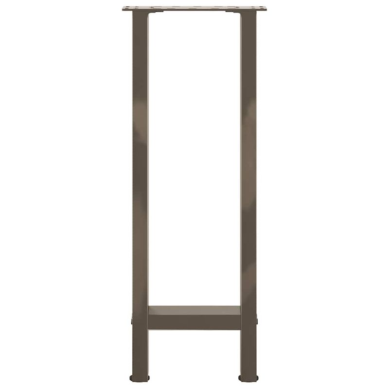 Casa si Gradina - Mobilier - Feronerie si accesorii mobila - Picioare masuta de cafea Otel natural 2 buc 38x(72-73) cm Otel - Infinity.ro