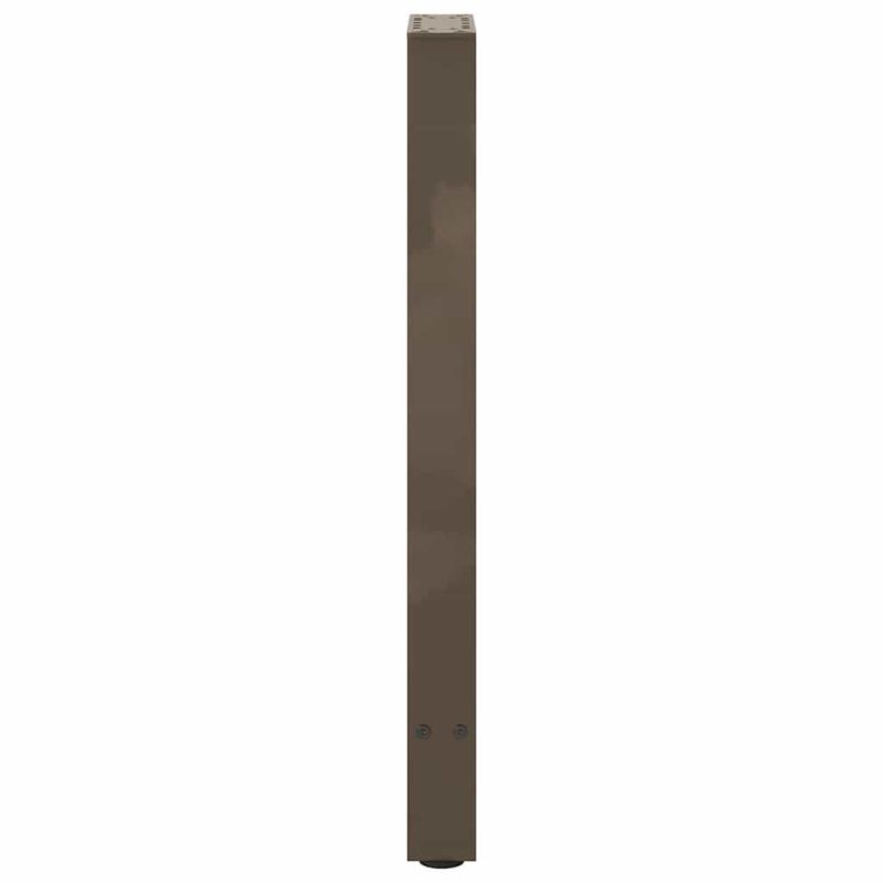 Casa si Gradina - Mobilier - Feronerie si accesorii mobila - Picioare masuta de cafea Otel natural 2 buc 38x(72-73) cm Otel - Infinity.ro
