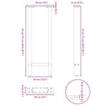 Casa si Gradina - Mobilier - Feronerie si accesorii mobila - Picioare masuta de cafea Otel natural 2 buc 38x(72-73) cm Otel - Infinity.ro