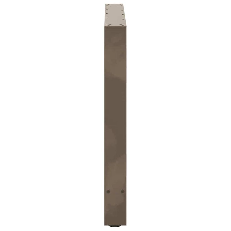 Casa si Gradina - Mobilier - Feronerie si accesorii mobila - Picioare masuta de cafea Otel natural 2 buc 80x(72-73) cm Otel - Infinity.ro