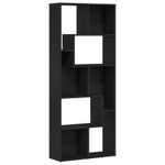 Casa si Gradina - Mobilier - Biblioteci si rafturi - Biblioteci - Biblioteca, stejar negru, 67x24x161 cm, lemn prelucrat - Infinity.ro