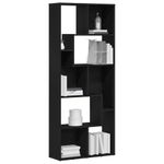 Casa si Gradina - Mobilier - Biblioteci si rafturi - Biblioteci - Biblioteca, stejar negru, 67x24x161 cm, lemn prelucrat - Infinity.ro