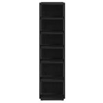 Casa si Gradina - Mobilier - Organizare si depozitare - Organizator incaltaminte - Dulap pantofi, stejar negru, 25x27x102 cm, lemn prelucrat - Infinity.ro
