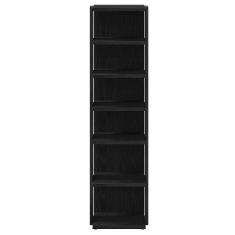 Casa si Gradina - Mobilier - Organizare si depozitare - Organizator incaltaminte - Dulap pantofi, stejar negru, 25x27x102 cm, lemn prelucrat - Infinity.ro