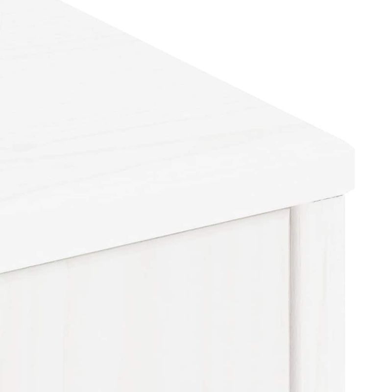 Casa si Gradina - Mobilier - Comode si corpuri - Comode - Unitati TV 5 piese cu depozitare ODDA din lemn masiv de pin alb, model 5 rafturi 5 sertare - Infinity.ro