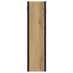Casa si Gradina - Mobilier - Mobilier baie - Corpuri baie - Dulap cu oglinda pentru baie Stejar Artisan Lemn prelucrat - Infinity.ro