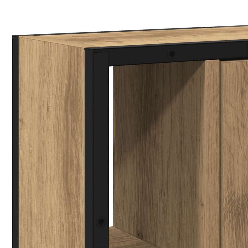 Casa si Gradina - Mobilier - Mobilier baie - Corpuri baie - Dulap cu oglinda pentru baie Stejar Artisan Lemn prelucrat - Infinity.ro