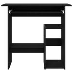 Casa si Gradina - Mobilier - Mese si birouri - Birouri - Birou Stejar negru 80x45x74 cm Lemn prelucrat - Infinity.ro