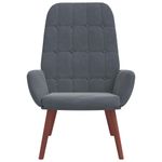 Casa si Gradina - Mobilier - Scaune si fotolii - Fotolii - Fotoliu de relaxare, gri inchis, catifea - Infinity.ro